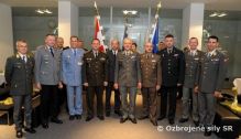 Velite Velitestva posdky Bratislava na Medzinrodnej konferencii veliteov posdok vo Viedni