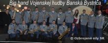 Vekolep vystpenie Vojenskej hudby Bansk Bystrica poas slvnostnho galaveera 