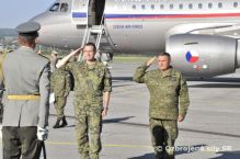 Prvá návšteva nového náčelníka Generálneho štábu Armády Českej republiky na Slovensku