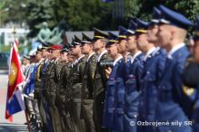 Oslavy da Ozbrojench sl Slovenskej republiky v Brezovej pod Bradlom