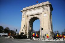 Prslunci estnej stre OS SR sa zastnili slvnostnej vojenskej prehliadky v Bukureti