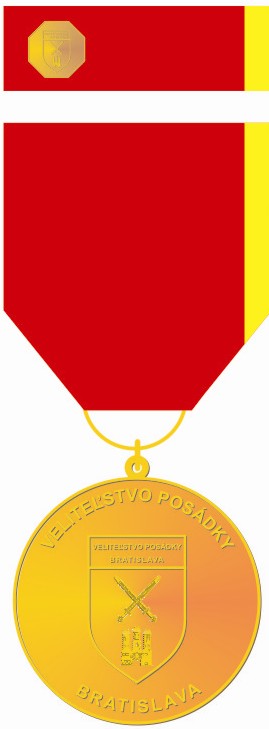 Medaile_ Bratislava III.stupeň